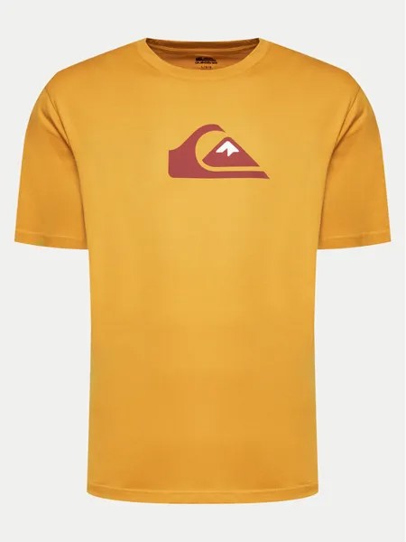 Футболка стандартного кроя Quiksilver, желтый