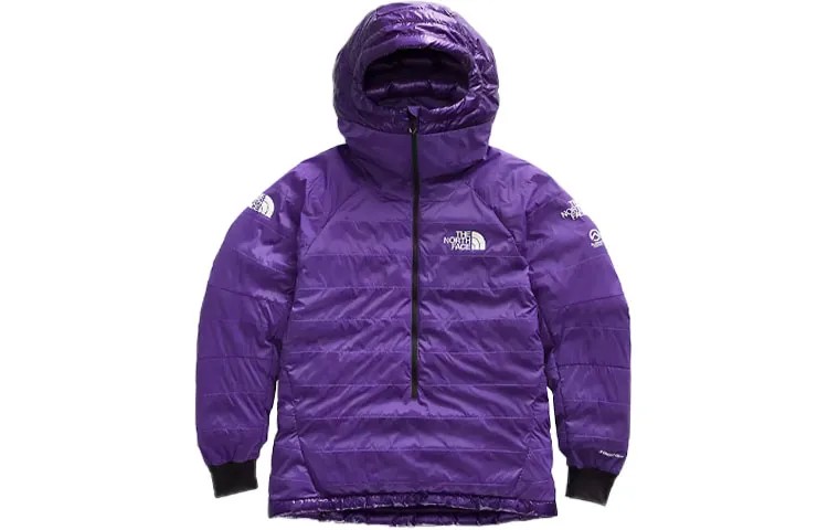 Пуховик мужской фиолетовый The North Face, фиолетовый