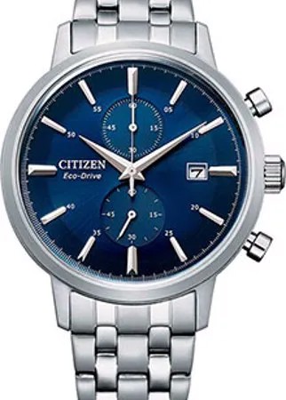 Японские наручные  мужские часы Citizen CA7060-88L. Коллекция Eco-Drive