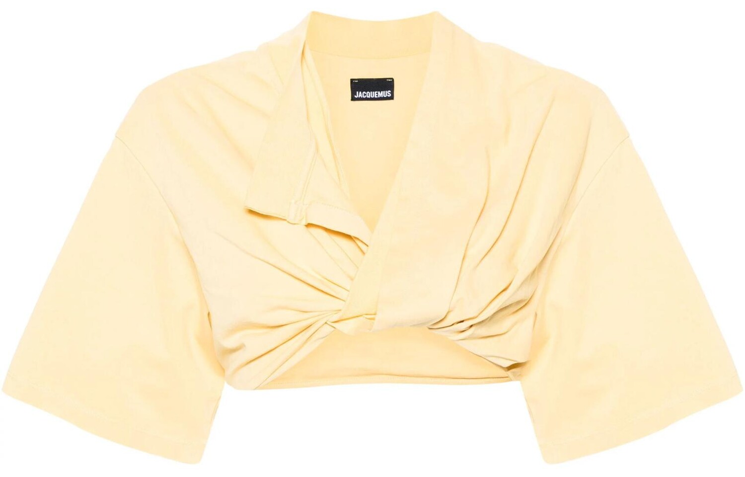 Футболка женская желтая Jacquemus