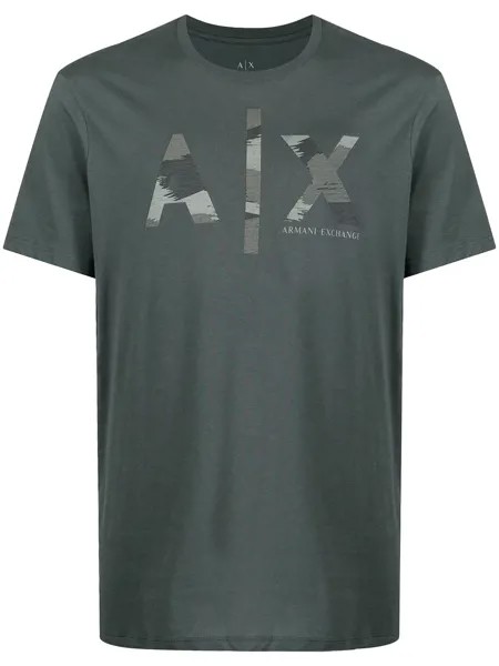 Armani Exchange футболка AX с логотипом