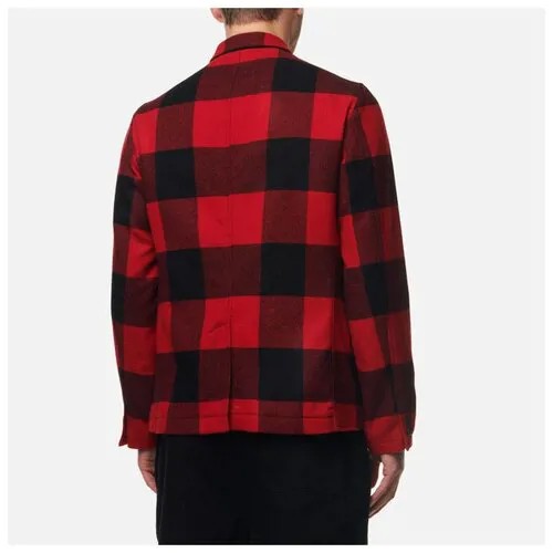 Мужской пиджак Woolrich Upland Check Blazer красный, Размер L