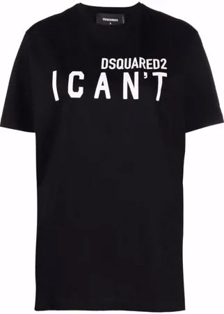 Dsquared2 футболка с надписью
