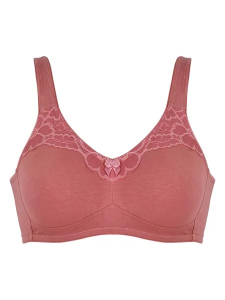 Бюстгальтер без косточек Naturana, цвет beere