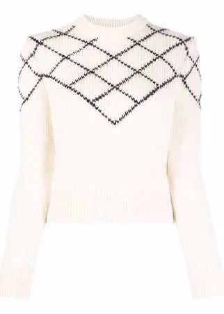 Saint Laurent джемпер из смесовой шерсти