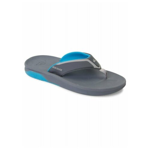 Шлепанцы Quiksilver, размер 8(41), серый..