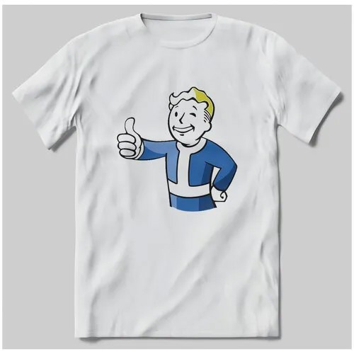 Футболка с принтом fallout 4 - 8