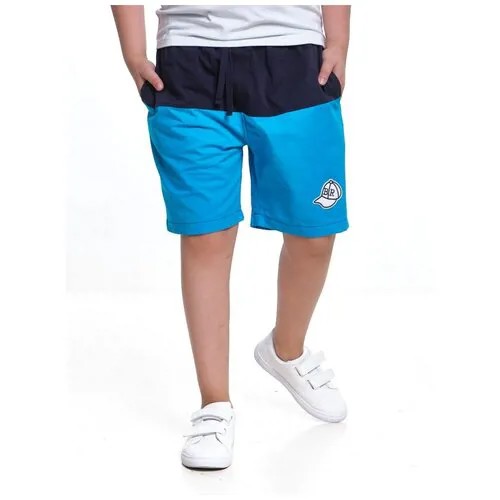Шорты  Mini Maxi, размер 140, синий, бирюзовый