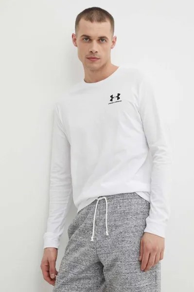 Лонгслив Under Armour, белый