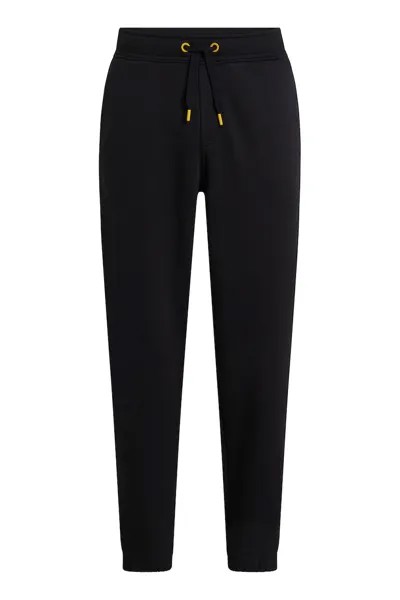 Спортивные брюки из натурального хлопка Calvin Klein, черный