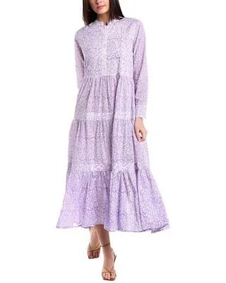 Платье макси Ros Garden Sonia женское фиолетовое, размер Xl