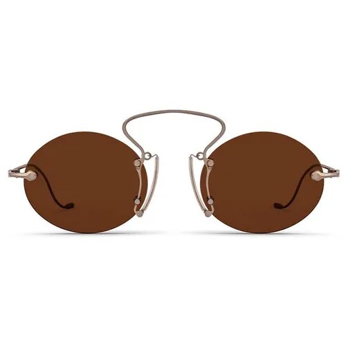 Солнцезащитные очки UMA WANG, узкие, оправа: металл, для женщин