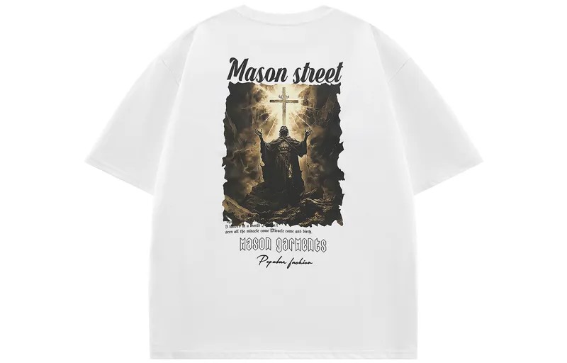 Футболка унисекс Masongarments, Ваниль