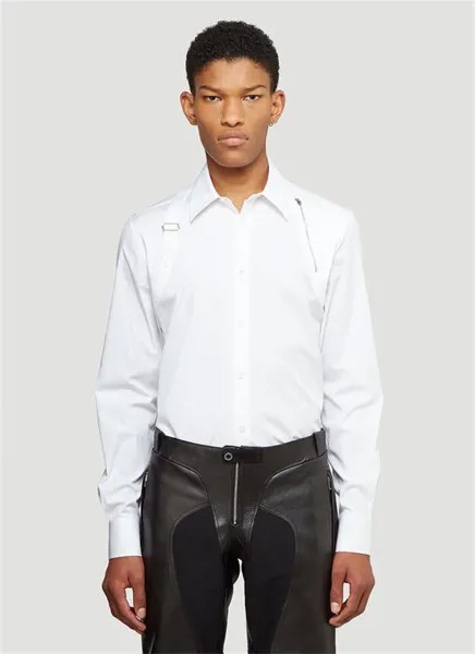 Рубашка мужская с длинным рукавом, простой Свободный Повседневный универсальный топ, подчеркивающий индивидуальность, Цвет серебристый металл