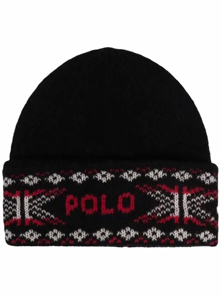 Polo Ralph Lauren шапка бини с логотипом