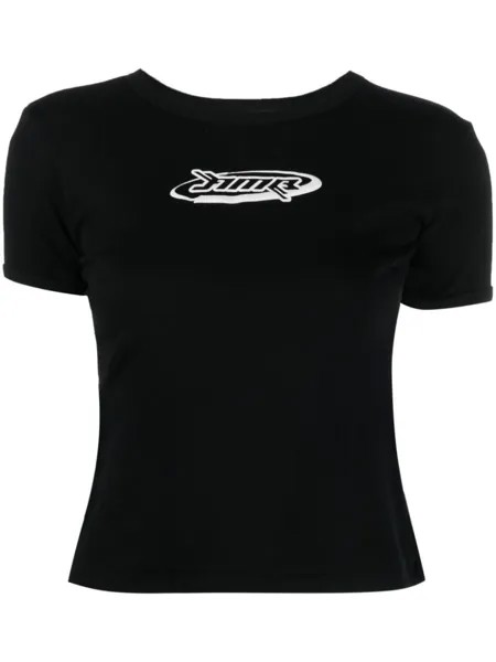 AMBUSH graphic-print cotton T-shirt, черный