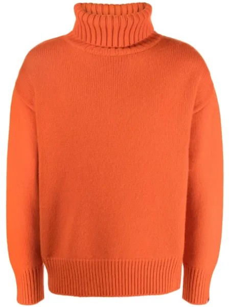 Extreme cashmere кашемировый джемпер Oversize Xtra, оранжевый