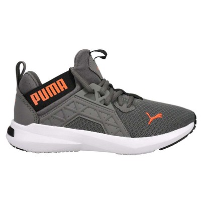 Puma Softride Enzo Nxt Lace Up Running Youth Boys Серые кроссовки Повседневная обувь 19