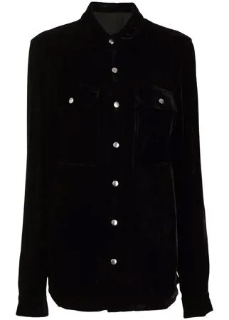 Rick Owens рубашка на кнопках