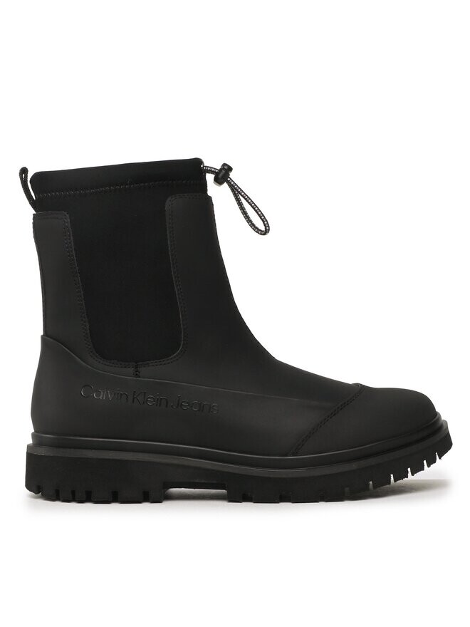 Ботинки на плоской подошве Chunky Combat Chelsea Boot Rub Calvin Klein, черный