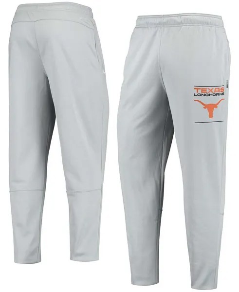 Мужские серебристые штаны texas longhorns 2021 sideline performance Nike, мульти