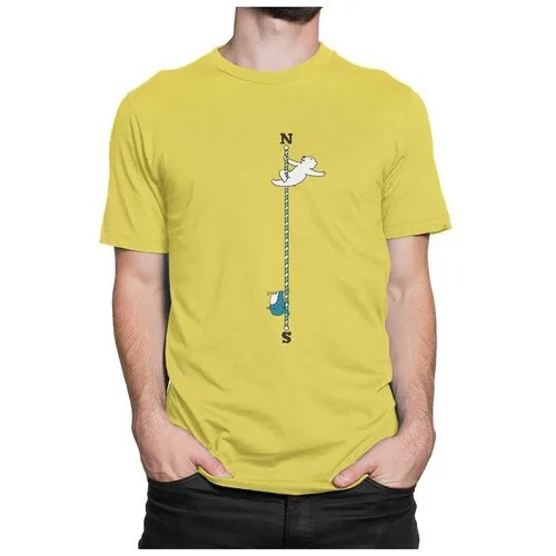 Футболка Dream Shirts, размер M, желтый