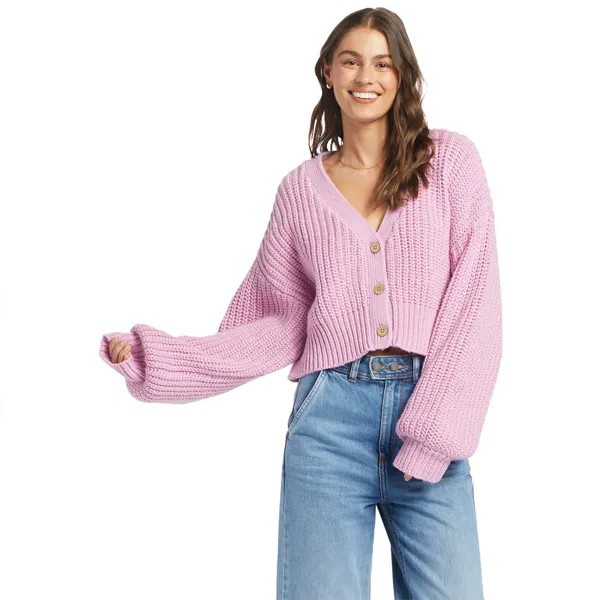 Свитер Roxy Sundaze Cardigan, розовый