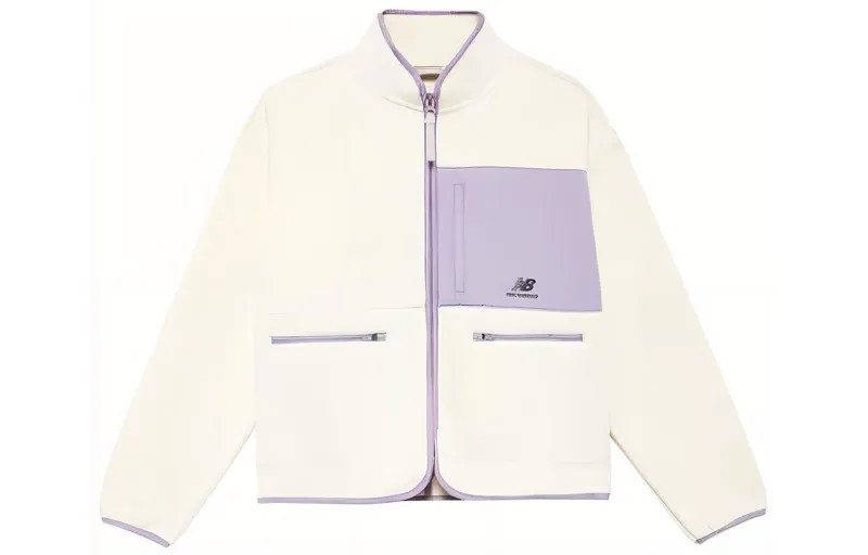Женская куртка New Balance, цвет White/Purple