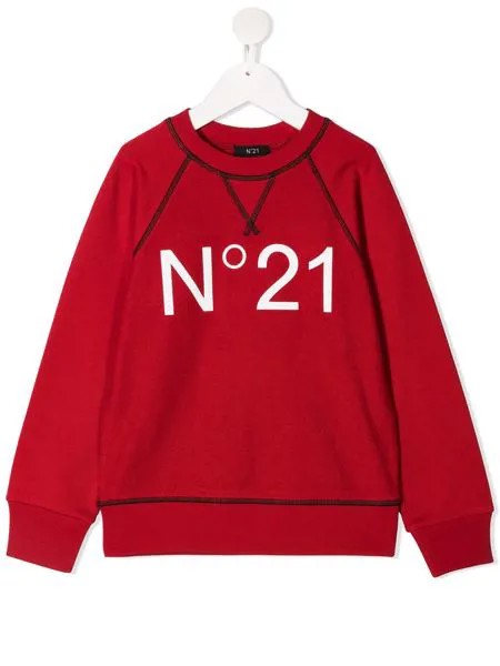 Nº21 Kids толстовка с логотипом