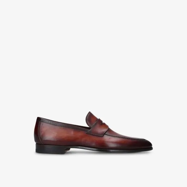 Кожаные лоферы Delos Magnanni, цвет tan