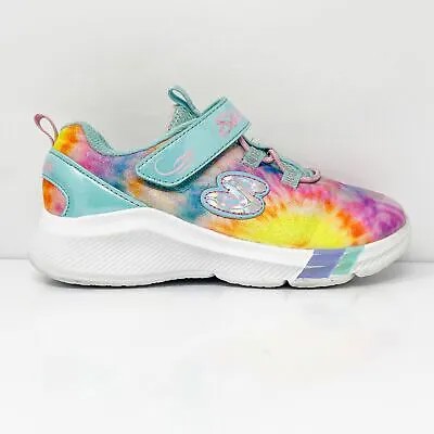 Разноцветные кроссовки Skechers Girls Dreamy Lites 302174N, размер 10