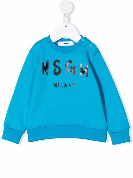 MSGM Kids толстовка с логотипом