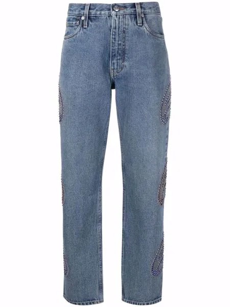ETRO джинсы со стразами