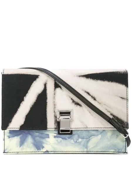 Proenza Schouler джинсовая сумка для ланча с узором тай-дай