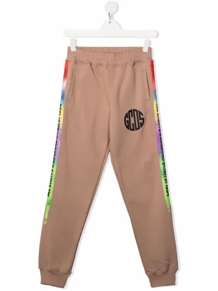Gcds Kids спортивные брюки с логотипом