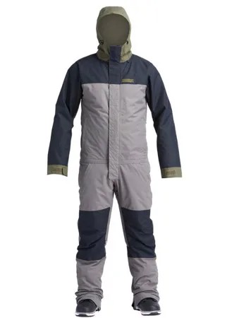 Комбинезон для сноуборда мужской AIRBLASTER Insulated Freedom Suit Pewter Olive 2020