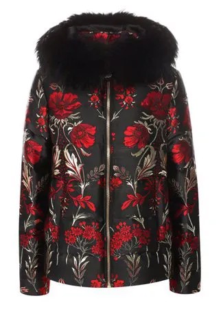 Пуховая куртка с капюшоном Dolce & Gabbana