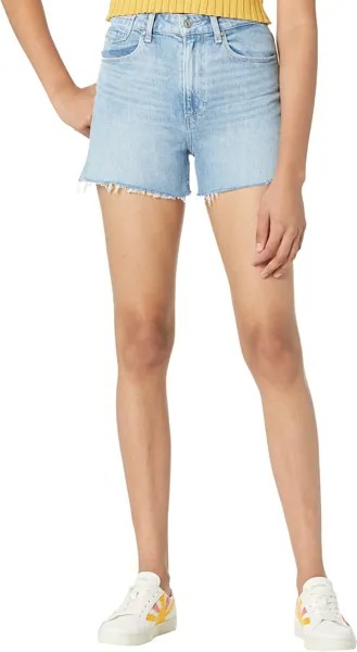 Шорты Paige Dani Shorts w/ Raw Hem Offset Coin Pocket in Montage Distressed/Petite Knoll Hem, цвет Montage Distressed/Petite Knoll Hem