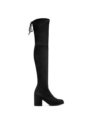 STUART WEITZMAN Черные женские кожаные ботинки без завязок Tieland без шнуровки 8,5 м