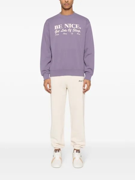 Толстовка Be Nice Sporty & Rich, фиолетовый