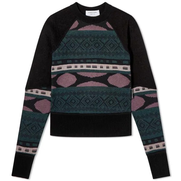 Джемпер Marine Serre Fitted Hybrid Knitted Jumper