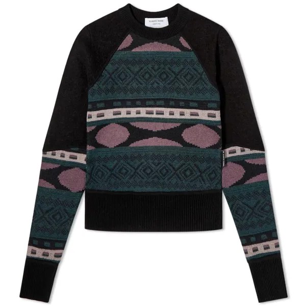 Джемпер Marine Serre Fitted Hybrid Knitted Jumper