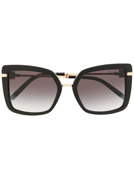 Tiffany & Co Eyewear солнцезащитные очки в квадратной оправе