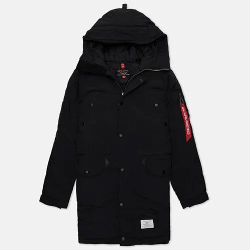 Парка  ALPHA INDUSTRIES, подкладка, размер xs, черный
