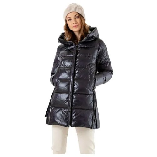 Женская зимняя куртка пуховик. CLASNA, цвет графит, размер M