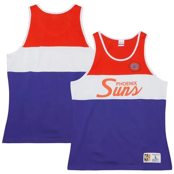 Мужская фиолетовая майка Mitchell & Ness Phoenix Suns Special Script