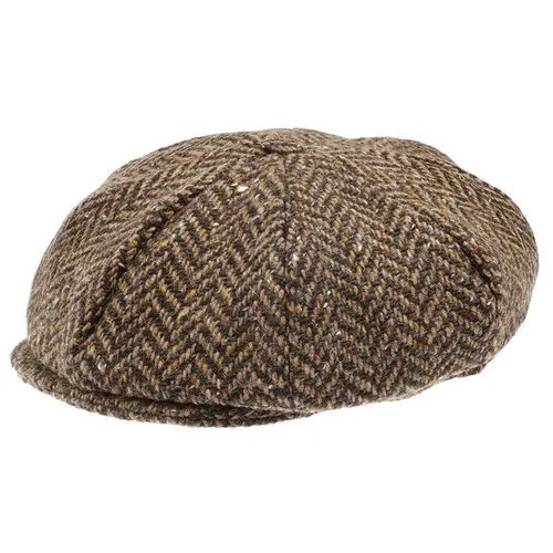 Кепка Hanna Hats, размер 61, коричневый