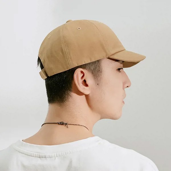 Шляпа Snapback Унисекс Женщины Бейсболки Короткие Брим Бейсболки Сплошные цветные Шапки Мужчины Бейсболки