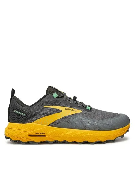 Беговые кроссовки Brooks Cascadia 17 1104031D333, серый/черный