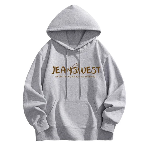 Jeanswest Толстовка унисекс Jean West, Черный